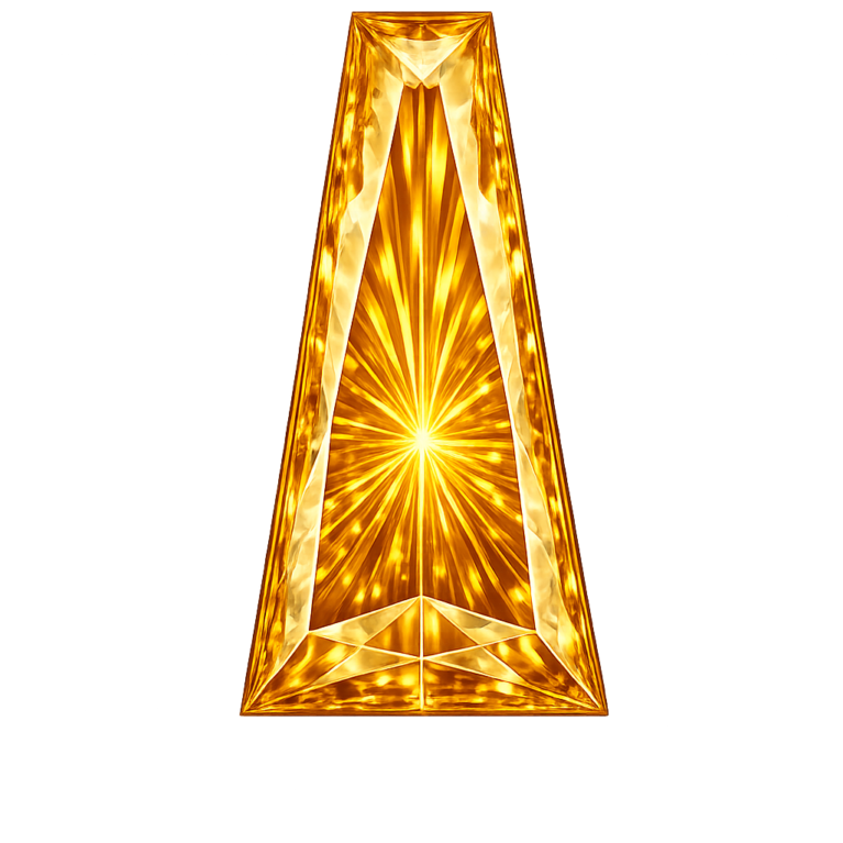 Lab Created Yellow Sapphire #22, Tapper