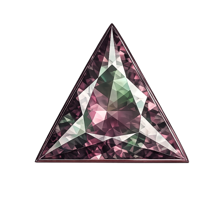Lab Created Alexandrite #49, Triangle