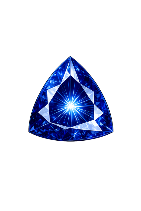 Lab Created Blue Spinel #114, Trillion
