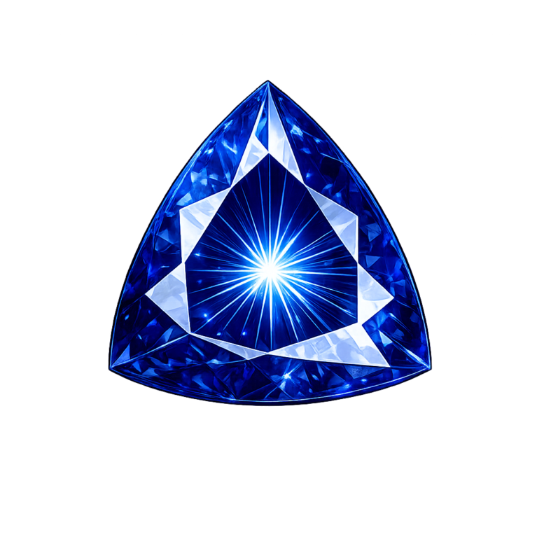 Lab Created Blue Spinel #114, Trillion