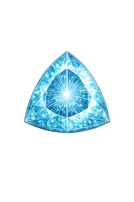 Lab Created Aquamarine #107, Trillion