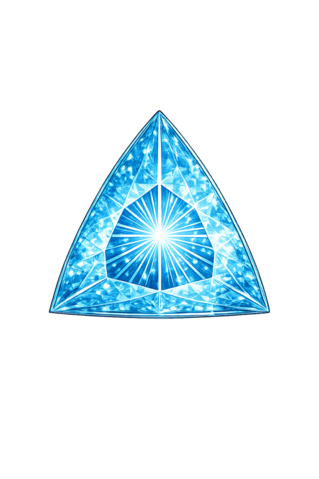 Lab Created Aquamarine #108, Trillion