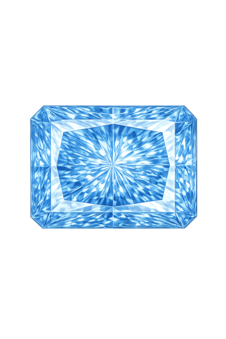 Nano Blue Sapphire Light 123, Octagon