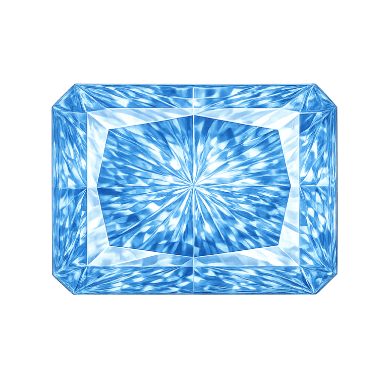 Nano Blue Sapphire Light 123, Octagon