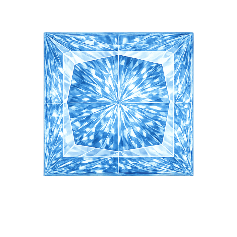 Nano Blue Sapphire Light 123, Square