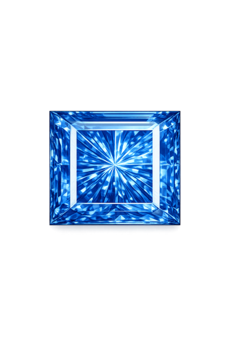 Nano Blue Sapphire Medium 124, Square