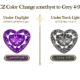 CZ Color Change Amethyst to Grey