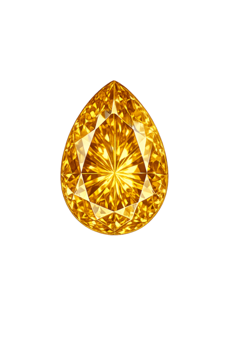 Nano Citrine Medium 172, Pear