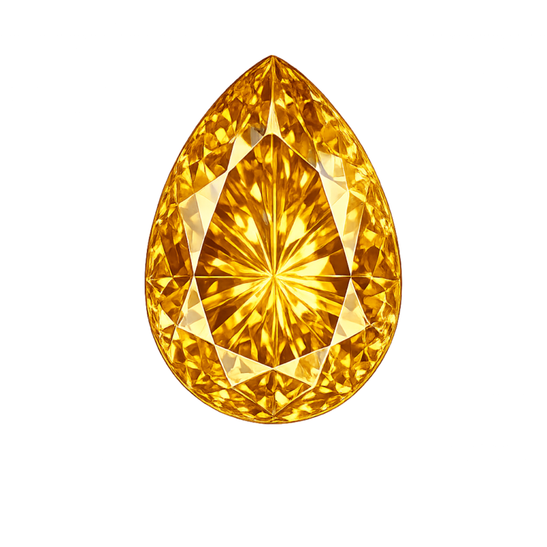Nano Citrine Medium 172, Pear
