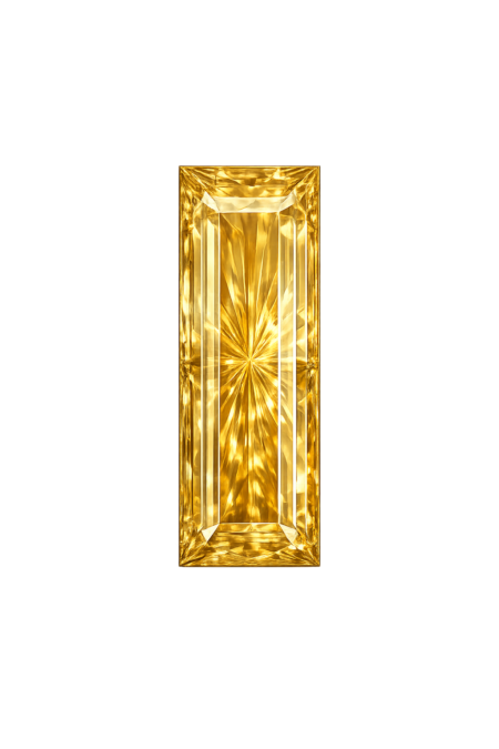 Nano Citrine Light 173, Baguette