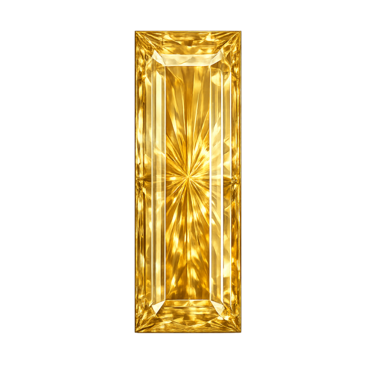 Nano Citrine Light 173, Baguette
