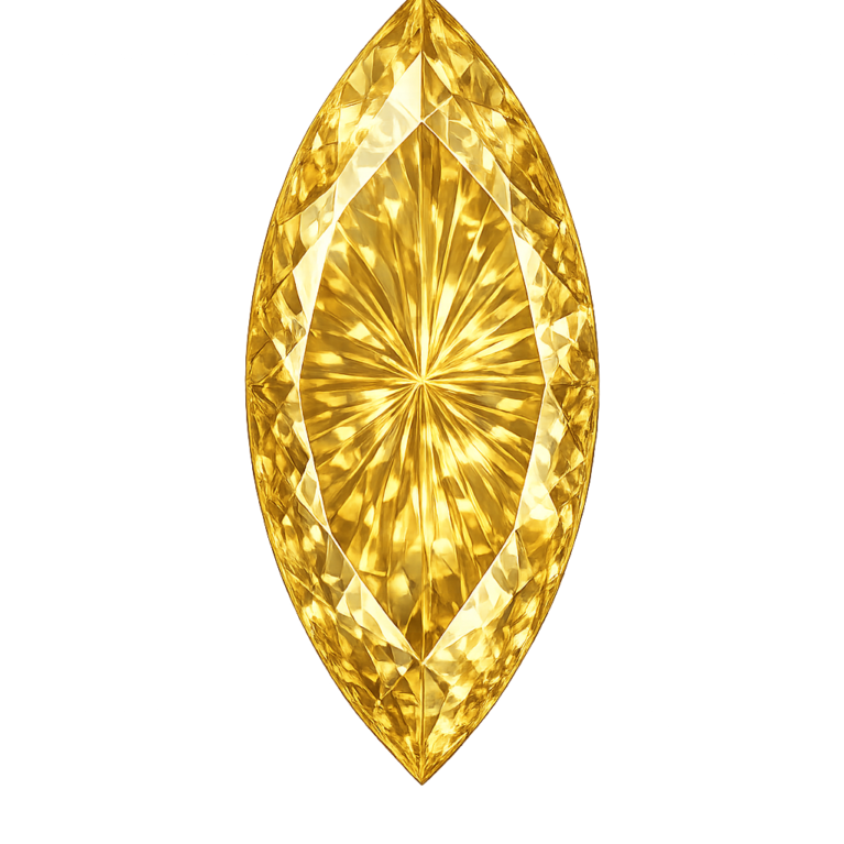 Nano Citrine Light 173, Marquise