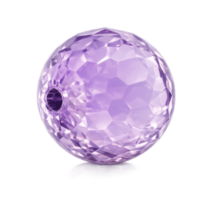 CZ Faceted Lavender
