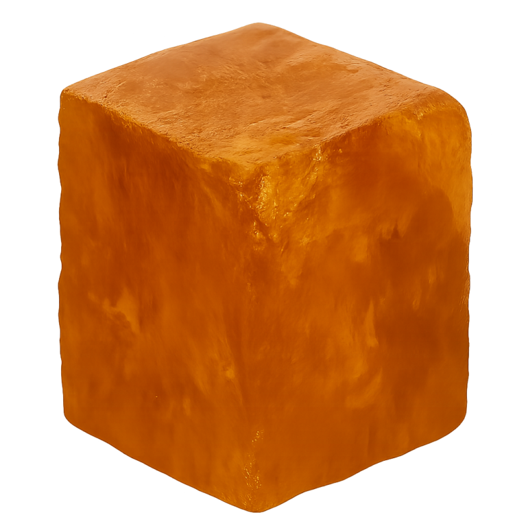 Cubic Zirconia Imperial Topaz Rough