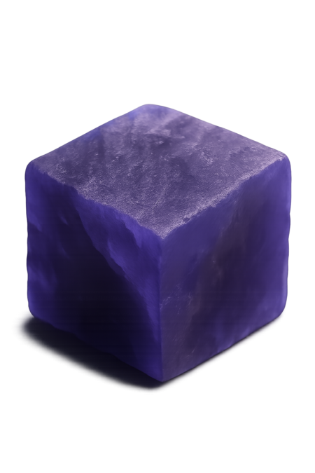 Cubic Zirconia Violet Rough