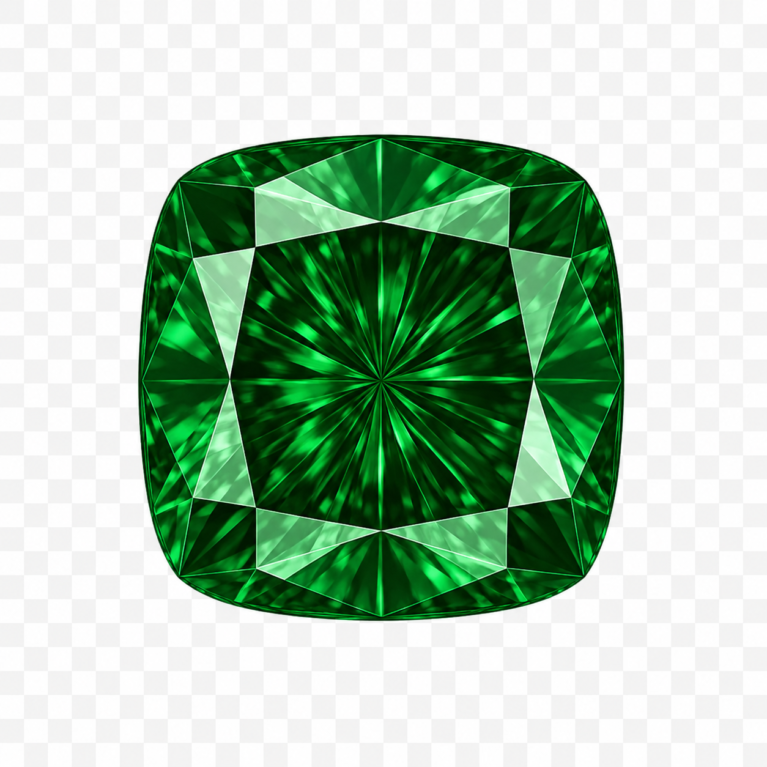 Nano Emerald Green Medium 113, Cushion
