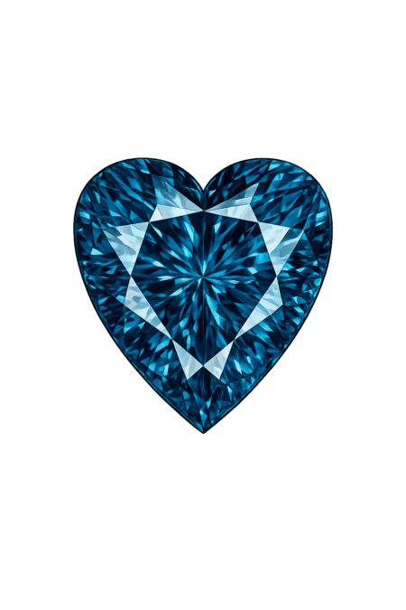 Nano London Blue Medium 141, Heart