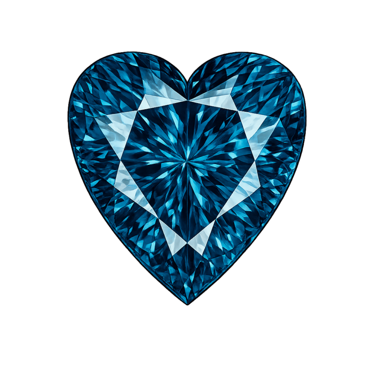 Nano London Blue Medium 141, Heart