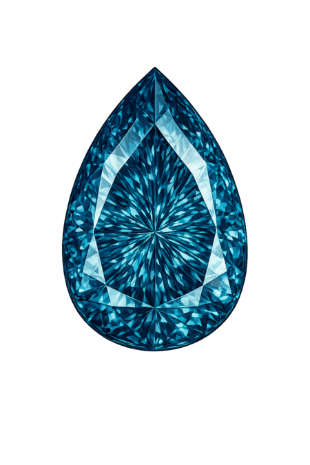 Nano London Blue Medium 141, Pear