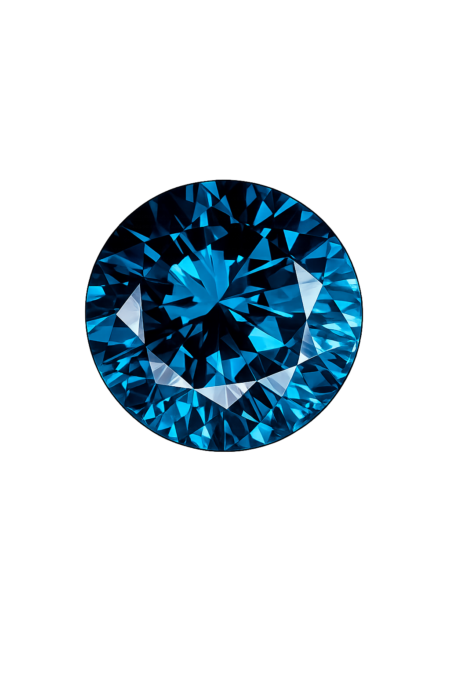 Nano London Blue Medium 141, Round