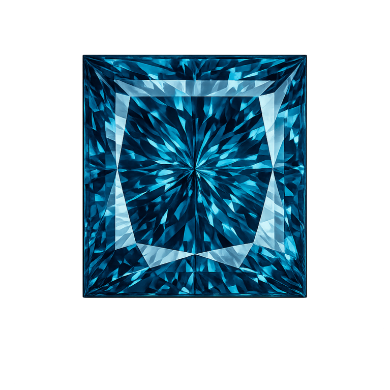 Nano London Blue Medium 141, Square