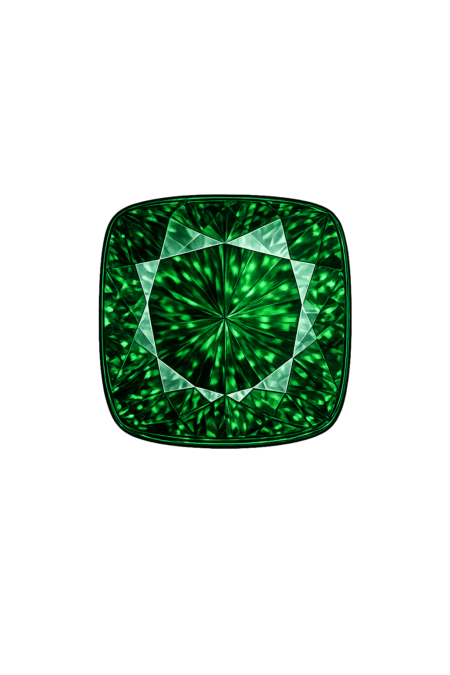 Nano Emerald Green Dark 112, Cushion