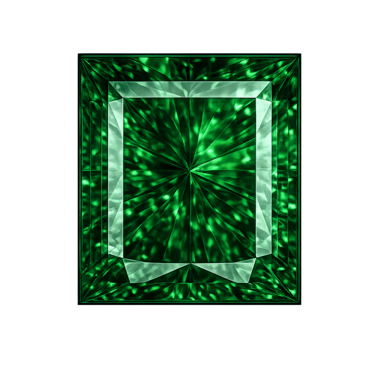 Nano Emerald Green Dark 112, Square