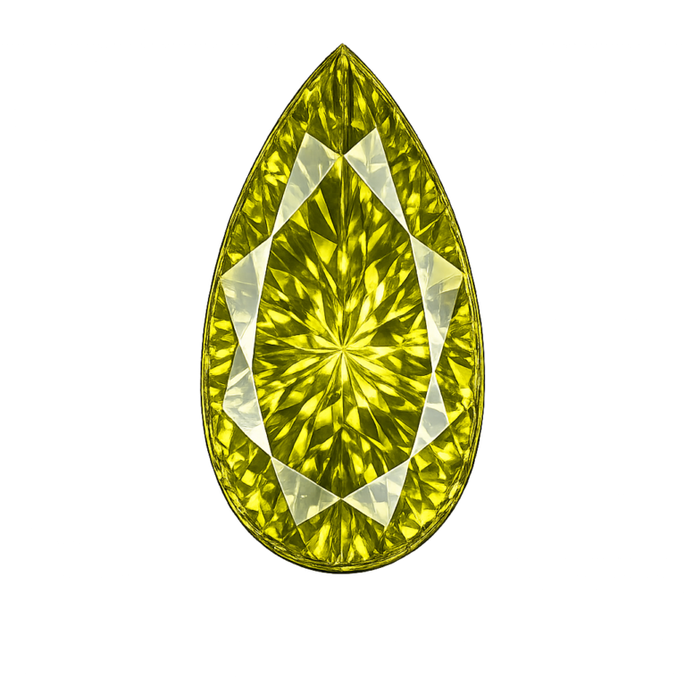 Nano Peridot Medium 152, Pear