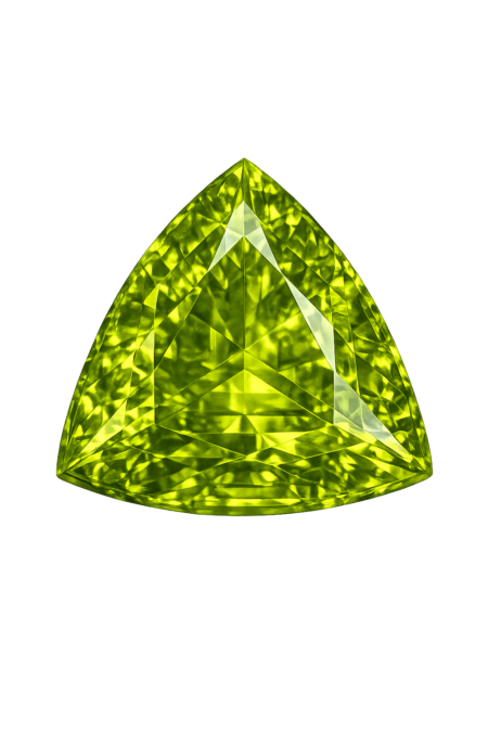 Nano Peridot Medium 152, Trillion