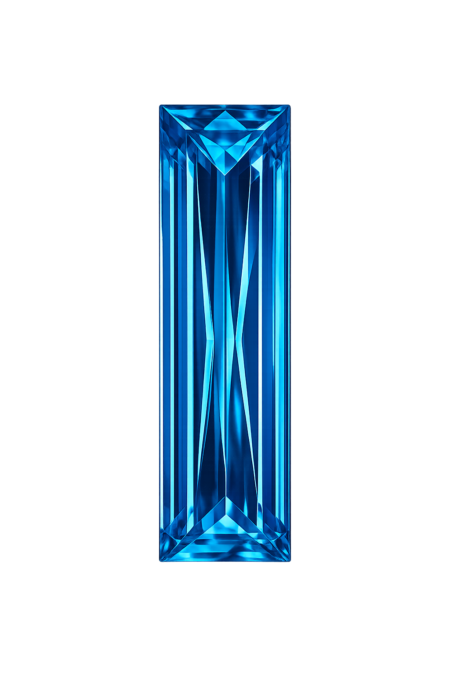 Nano Sky Blue Medium 144, Baguette