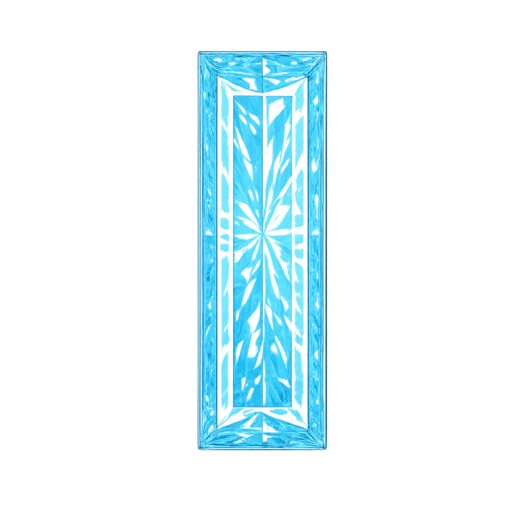 Nano Sky Blue Light 145, Baguette