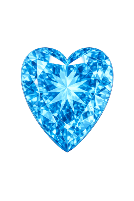 Nano Swiss Blue Medium 143, Heart