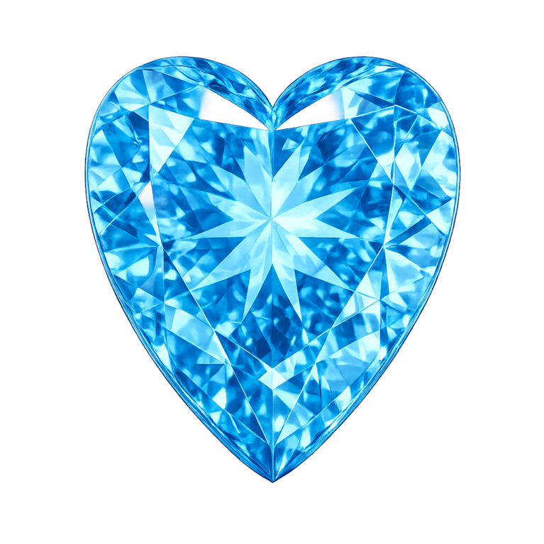 Nano Swiss Blue Medium 143, Heart
