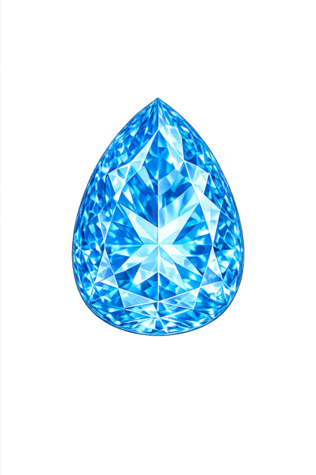 Nano Swiss Blue Medium 143, Pear