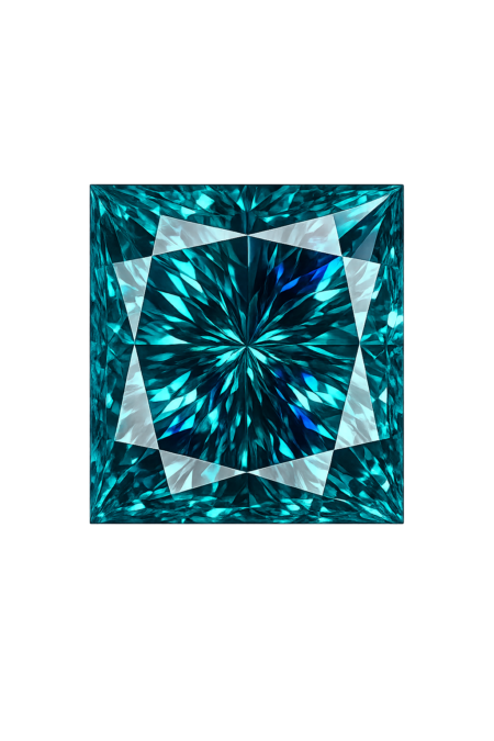 Nano Tourmaline Dark 131, Square