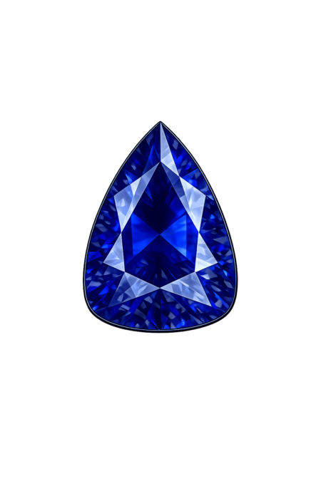 Nano Blue Sapphire Dark 121, Trillion