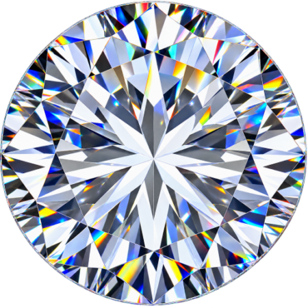 Cubic Zirconia White AAAA (4A), Round