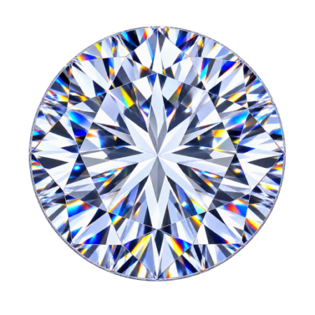 Cubic Zirconia White AAAAA (5A), Round