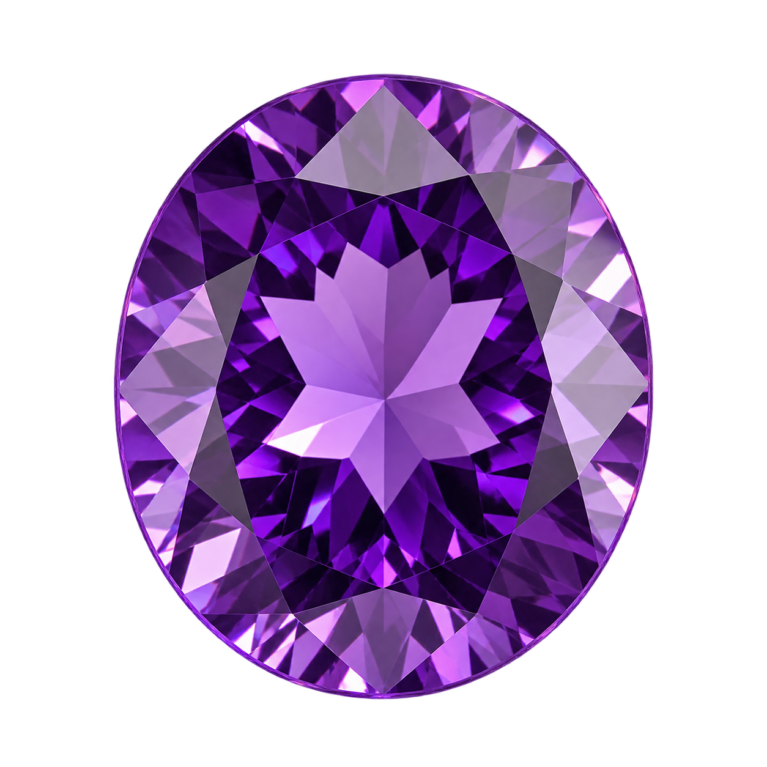 Hydrothermal Amethyst Quartz, Oval