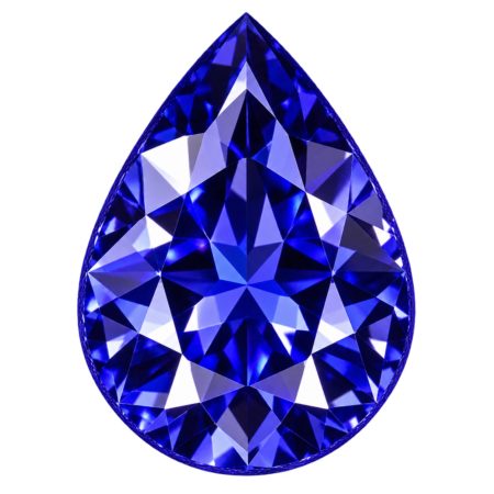 Hydrothermal Blue Quartz, Pear