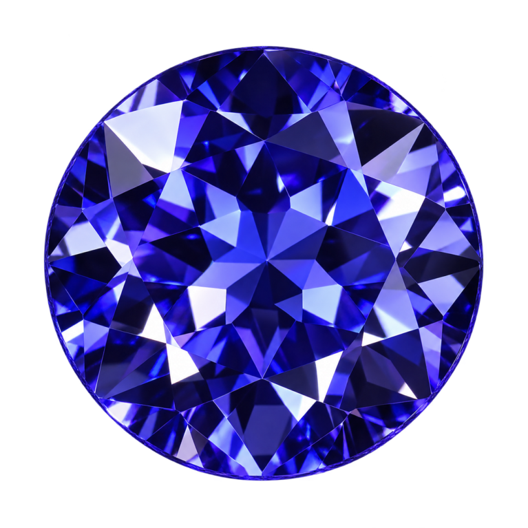 Hydrothermal Blue Quartz, Round