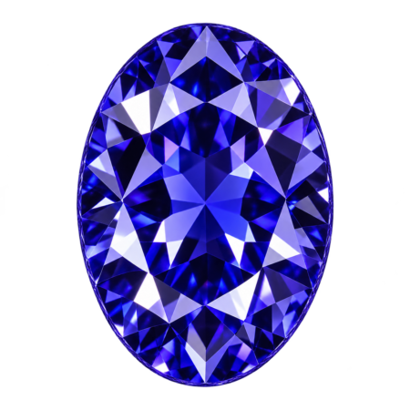 Hydrothermal Blue Quartz, Oval