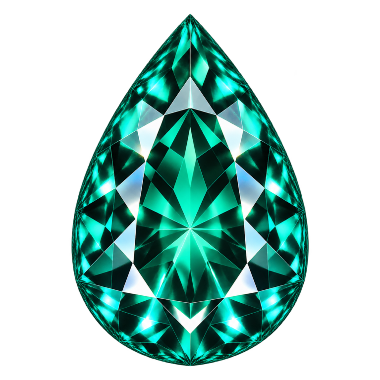 Hydrothermal Green Quartz, Pear