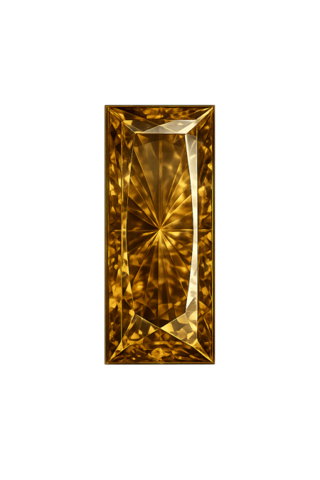 Hydrothermal Smoky Quartz, Baguette