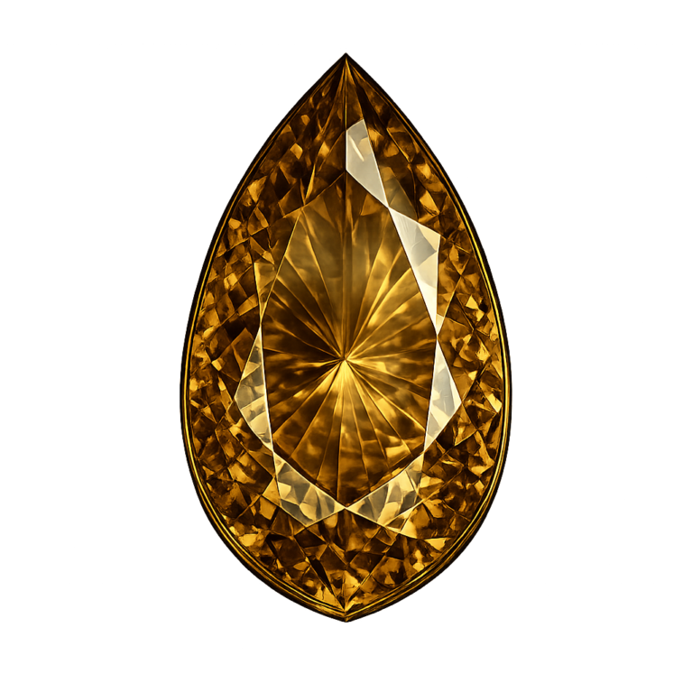 Hydrothermal Smoky Quartz, Pear