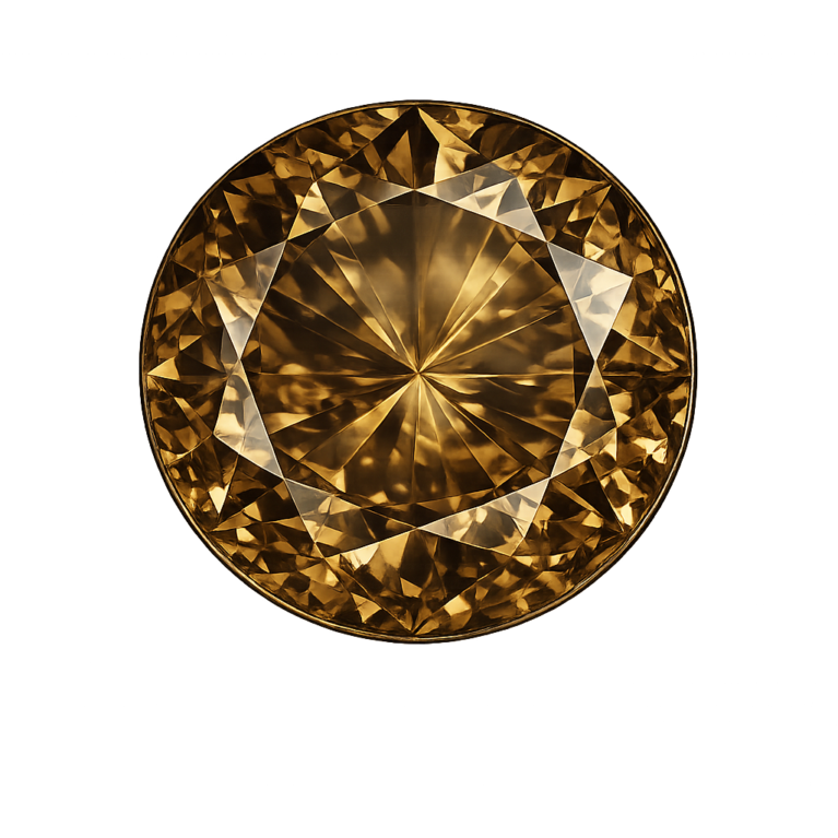 Hydrothermal Smoky Quartz, Round