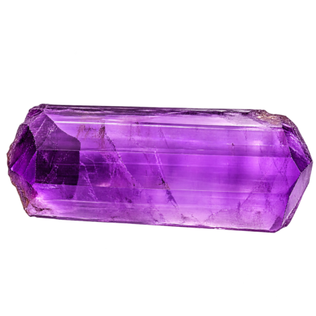 Rough Hydrothermal Quartz Amethyst Light
