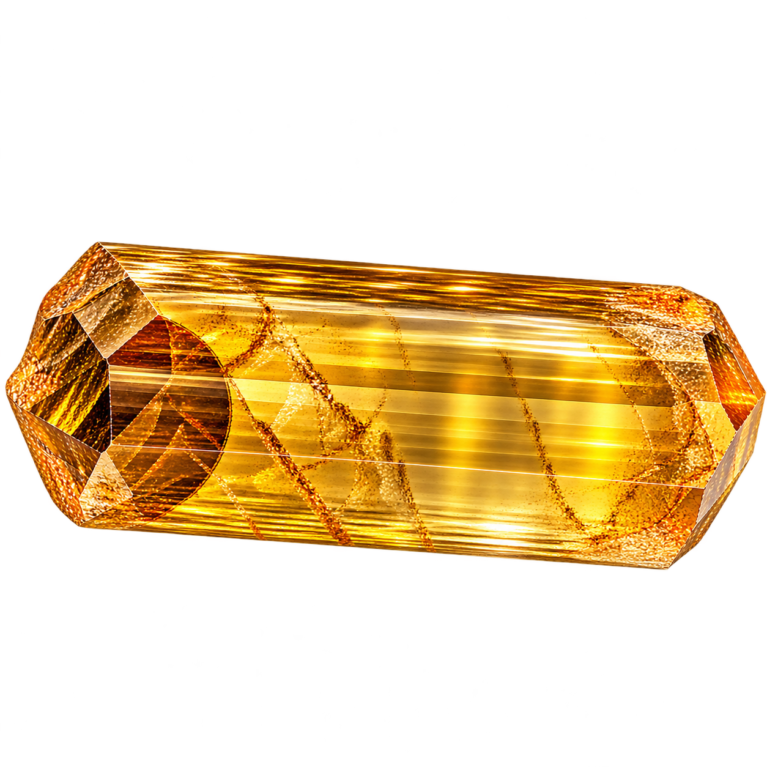 Rough Hydrothermal Quartz Yellow Citrine Dark