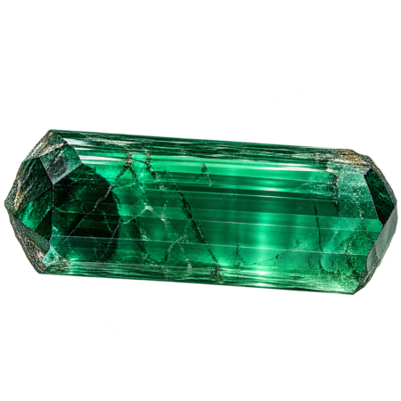 Rough Hydrothermal Quartz Green Dark
