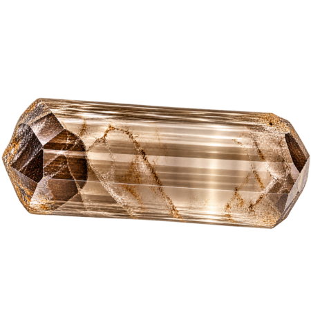 Rough Hydrothermal Quartz Smoky Light